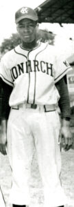 Elston Howard in Monarchs uniform.